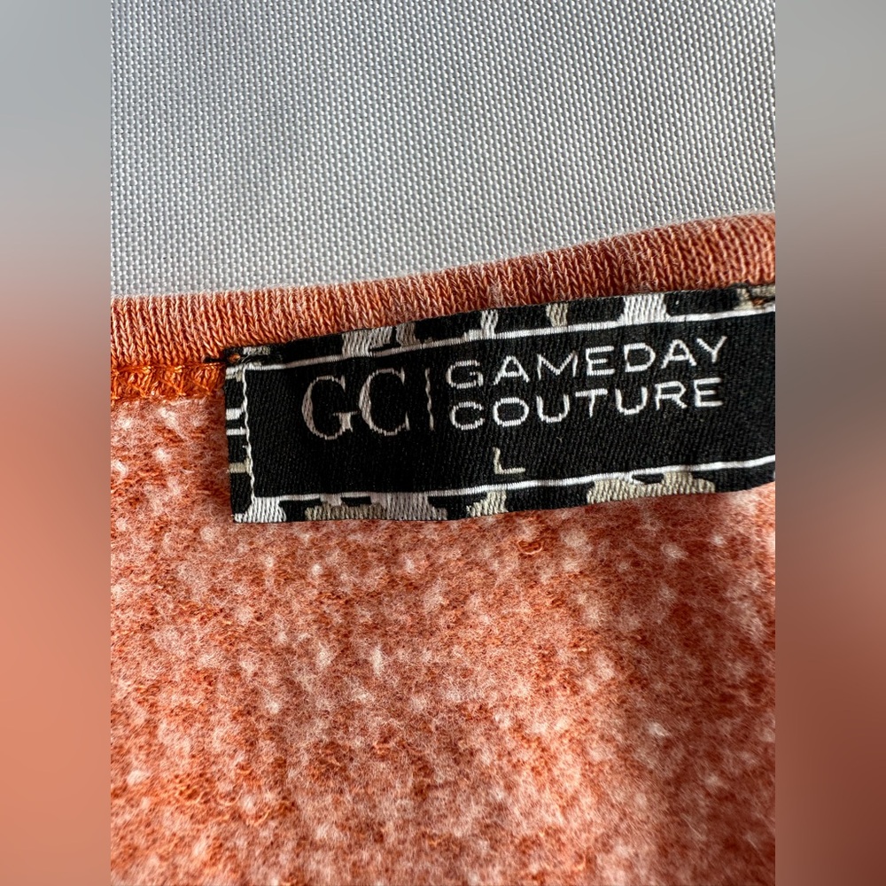 GC Gameday Couture Texas Longhorns Puffy Sleeve Sweatshirt Size Large - Picture 3 of 7